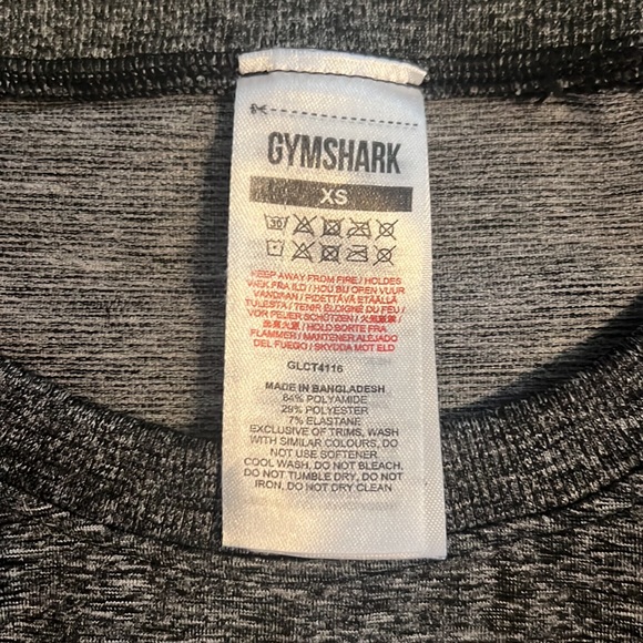 Gymshark Vital Seamless 2.0 Long Sleeve Crop Top - Picture 3 of 3